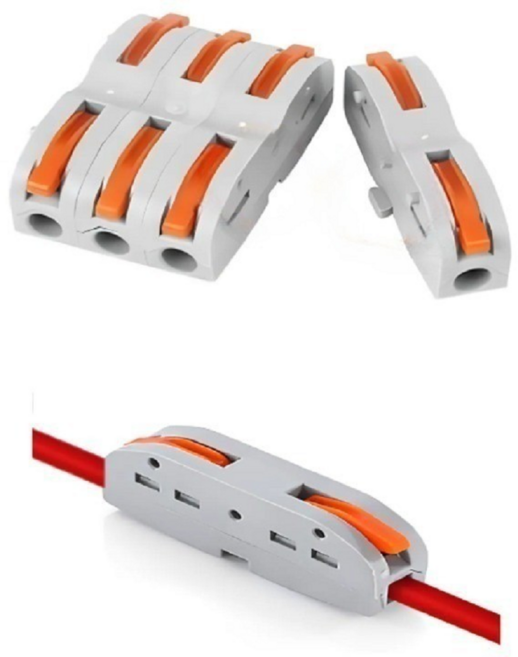 네지쿠 차즈라 커넥터 터미널 콘넥터 와이어 전선 전선연결커넥터, 40개