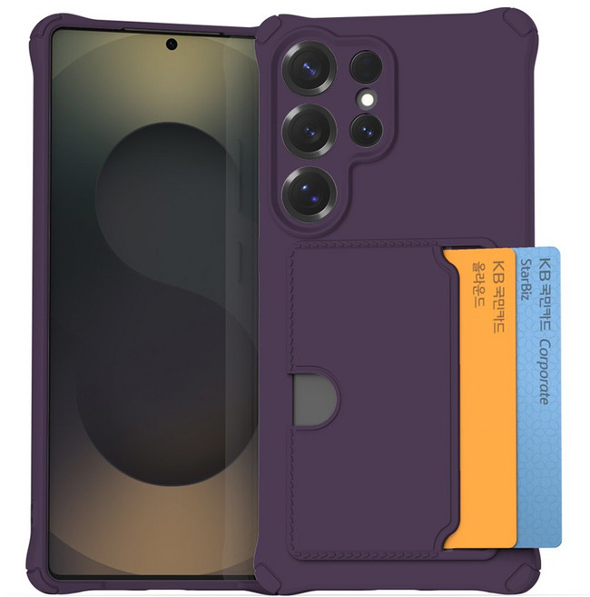 에센스웨어 틴트톤 컬러 범퍼 슬라이드 카드수납 휴대폰 케이스