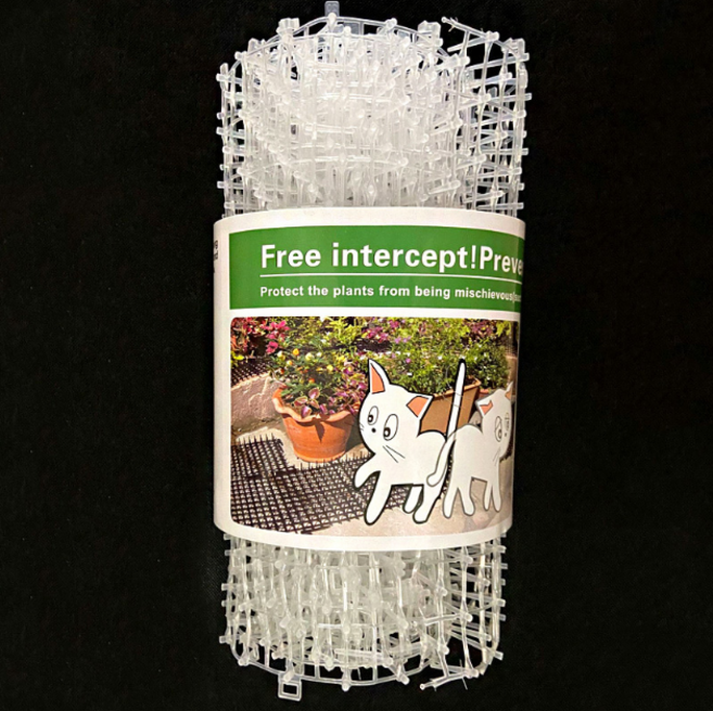 고양이퇴치 침입방지 울타리매트 고양이 접근방지 아야매트, 흰색, 1개