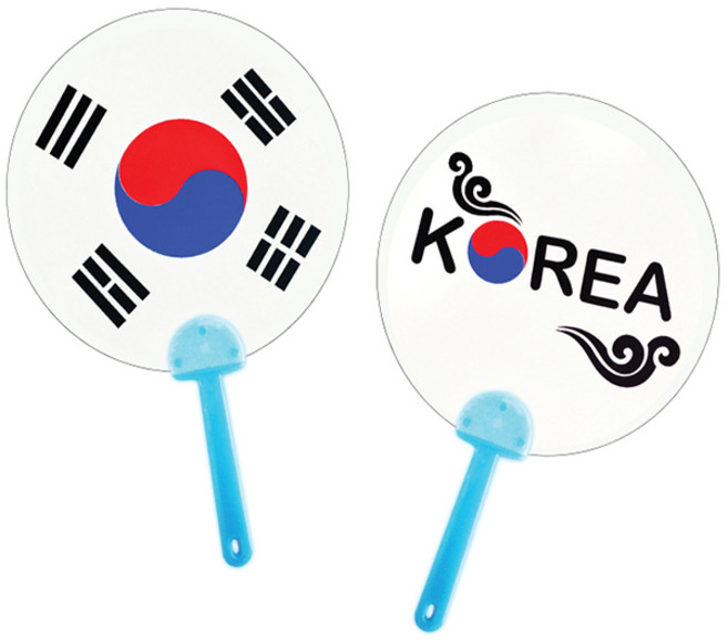 DIY 나만의 태극기 부채 만들기 키트 10개입 세트, 1개