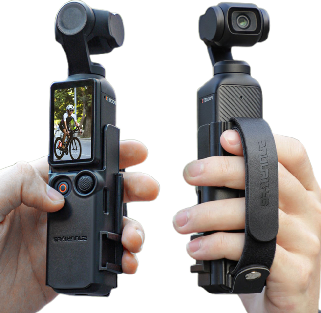 DJI 오즈모 포켓3 케이스 커버 핸드 스트랩 어댑터 확장 프레임, 1개