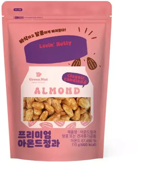 그린너트 프리미엄 아몬드정과 110g 아몬드강정, 1개