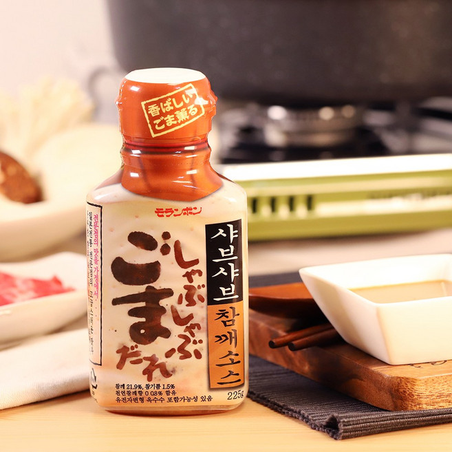 모란봉 샤브샤브 참깨소스, 225g, 1개