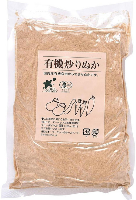 바이오마르쉐 자연유래 볶은 밀기울 500g, 사이즈, 1개