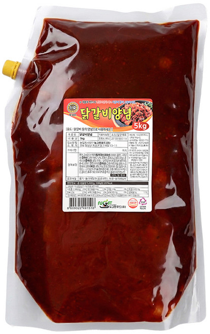 닭갈비양념 5KG뉴그린푸드(주), 5kg, 1개
