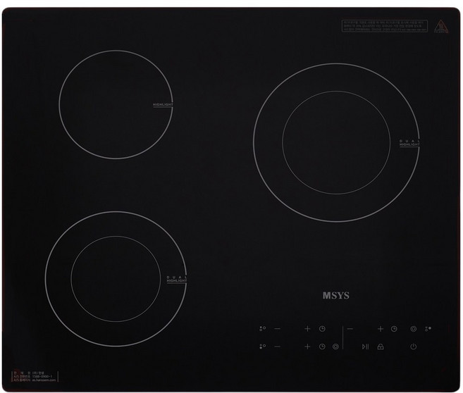 한샘 하이라이트 전기쿡탑 3구 빌트인 전기렌지 CTB-MSC330E, 한샘 전기쿡탑 3구