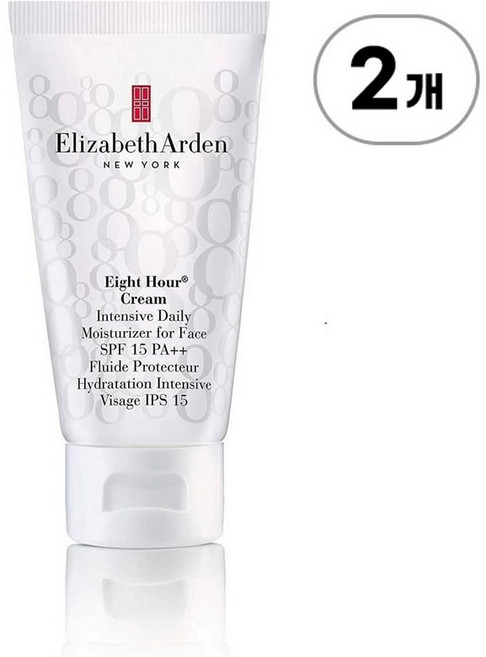 엘리자베스 아덴 에잇 아워 데일리 모이스트 페이스 SPF15 Elizabeth Arden Eight Hour Daily Moist Face SPF15 50ml, 2개
