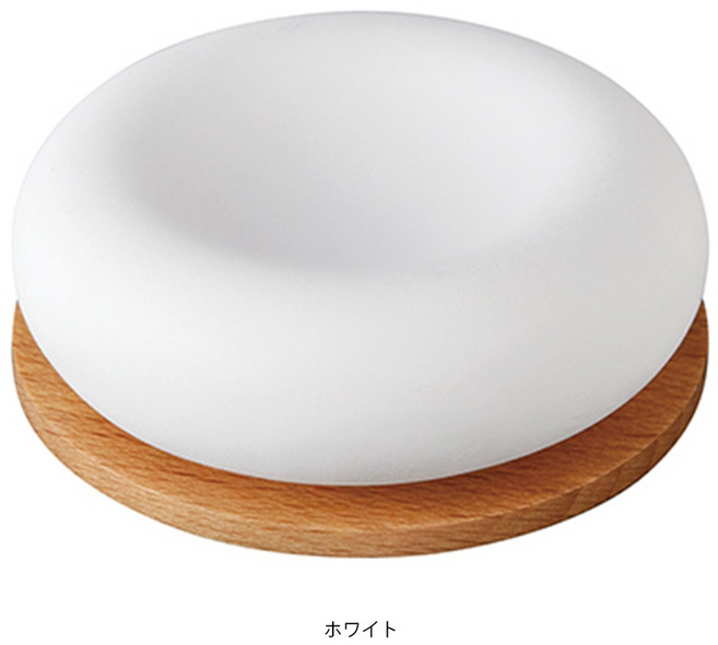 Aroma stone diffuser 精油擴香石 附木盤, 白色