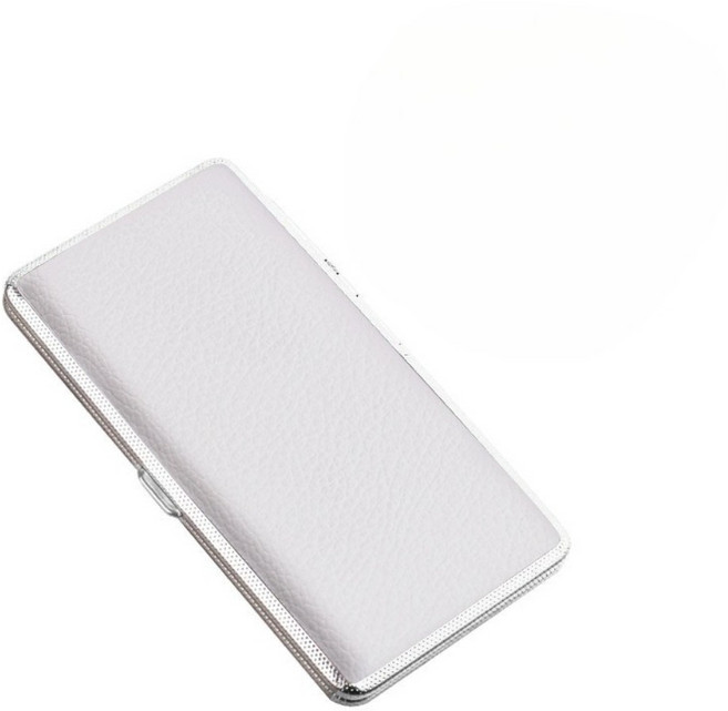 時尚皮革紋理香菸盒/名片盒 輕巧便攜