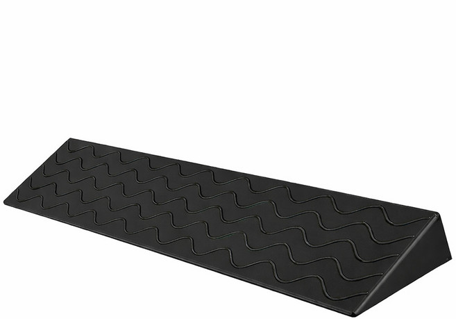 아띠꼴로 문턱제로 문턱 경사로 휠체어 경사판 받침대 진입판, 검정, 1개