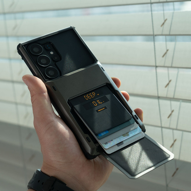 카드 3장 수납 에어 범퍼 하드 케이스