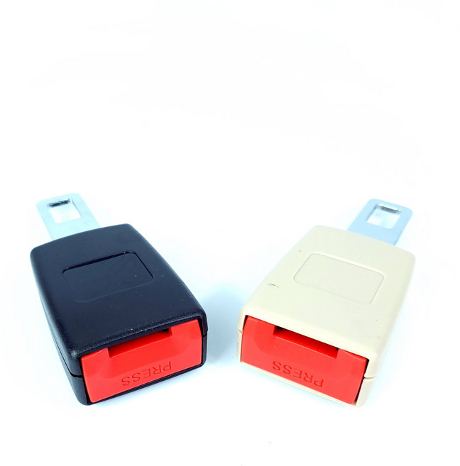 자동차 차량용 안전벨트 카시트 연장 클립 버클 길이확장 [기본형], 블랙, 1개