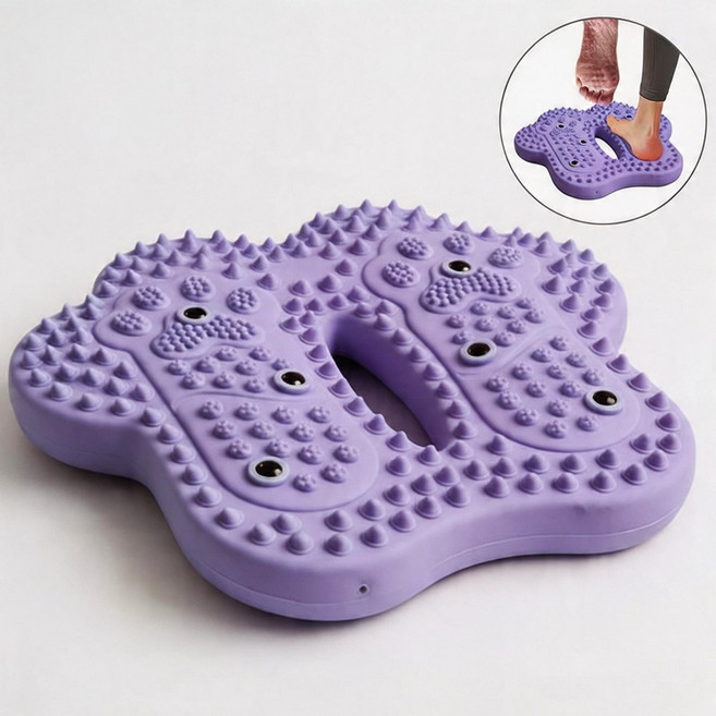 YOPENCE가정용 스텝퍼발지압 스탭퍼실내운동기구 에어스텝퍼, 퍼플