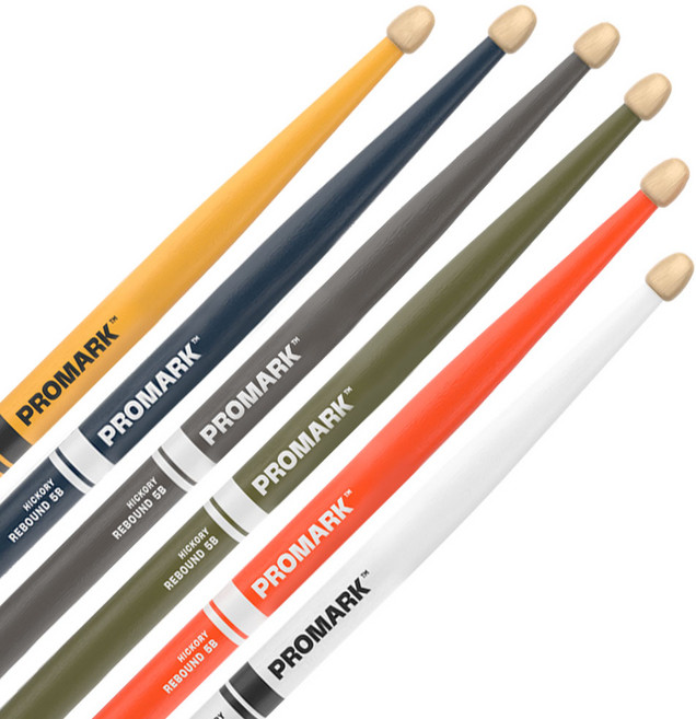 [심로악기] 다다리오 RBH595AW 5B 프로마크 컬러 드럼스틱, WHITE, 1개