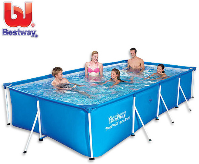 17017-기둥수영장400(400x211x81cm)(56405) 간이수영장 애견수영장 애견풀장 애완견풀장 팬션 물놀이 김장 배추절이기, 1개