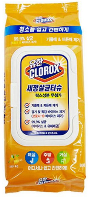 기름때제거 물티슈 세정살균티슈 주방용 물티슈, 시트러스블렌드