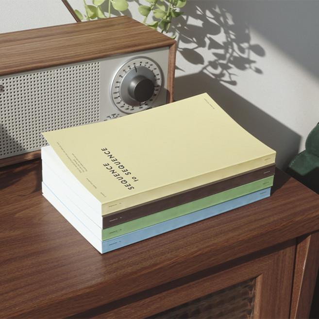 24시간 타임테이블 6개월 플래너 스케줄 관리 노트 공부다이어리 미용예약, 02)빈티지 블루