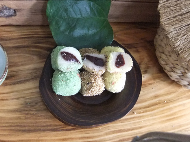 [대영] 국내산 찹쌀 냉동 삼색경단(고물:깨) (20g*150알) 3kg, 1개