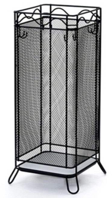 노바리빙 규조토 우산꽂이 사각 L, 1개, 블랙