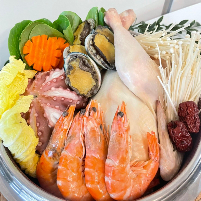 [제철픽마켓] 진미 해신탕 재료 밀키트 3~4인분 몸보신 세트 해신탕 재료, 1개, 1.8kg