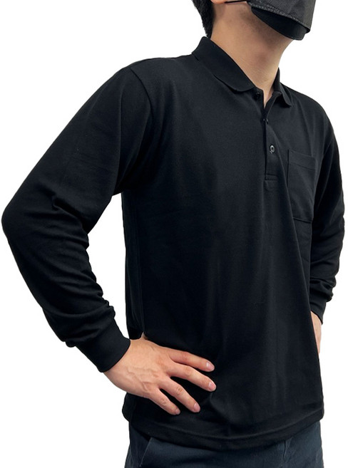 [YLD] 편안한 PK 카라 포켓 긴팔 티셔츠