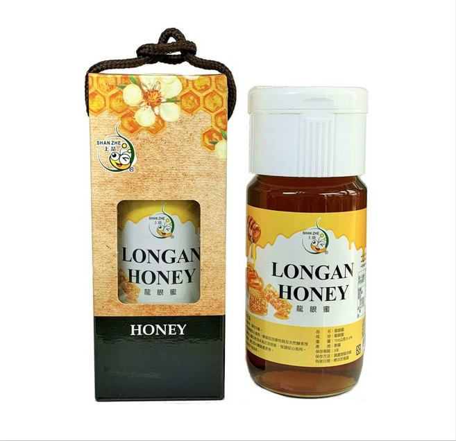 上喆 泰國清邁龍眼蜜 禮盒, 1個, 首採蜂蜜禮盒 700g*1瓶(禮盒組)