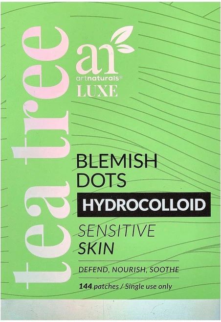 아트내추럴스 럭스 하이드로콜로이드 블레미쉬 도트 티트리 민감성 피부용 144개입 RNA-80428, 1, 144 - 쿠팡