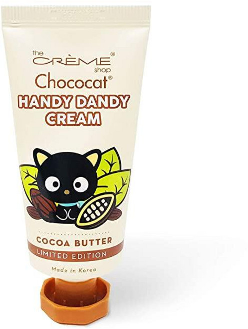 THE CREME SHOP The Crème Shop x Sanrio 헬로 키티 핸디 댄디 크림 (코코아 버터) 한국어 귀여운 향 주머니 휴대용 진정 고급 머스트 해브 256, The Crème Shop The Crème Sho