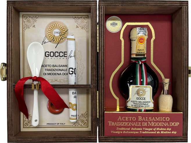 GOCCE 고쎄 DOP 아피나토 15년산 발사믹식초, 3개, 100ml