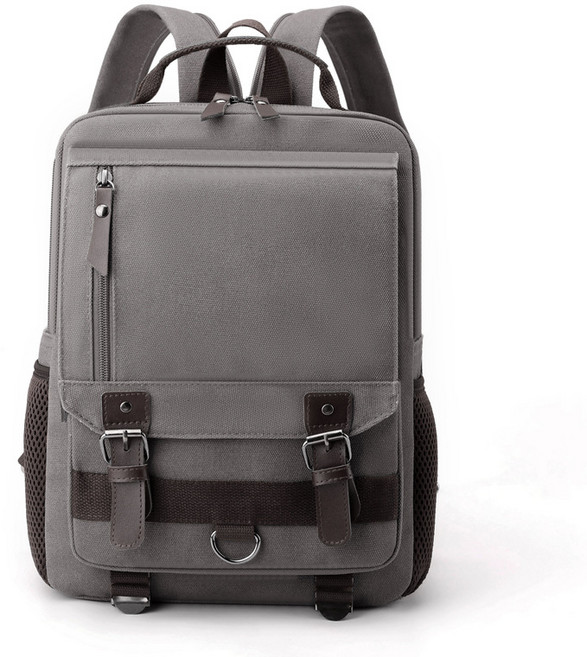 ANYOU 캐주얼한 대용량 배낭 패션 캔버스 백팩