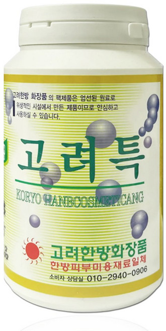 천연 한방 해초팩 고려특 300g, 1개, 260g