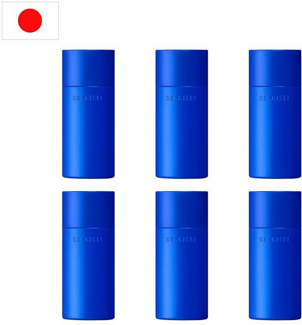 일본 설기정 sekkisei 세이키세 선크림 UV 에센스 밀크 50ml 6팩 SPF 50+ / PA ++++ 워터프루프