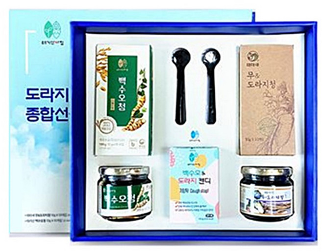 무도라지청 백수오청 백수오 도라지 캔디 종합선물세트, 1개