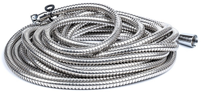 메탈 샤워기호스 10M 샤워줄 스텐 호스 메탈줄 호수