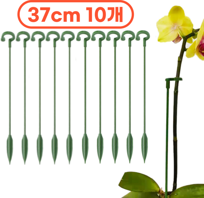 무무식물지지대 10개, 37cm