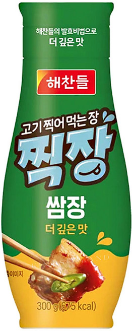 해찬들 찍장 쌈장 튜브형, 300g, 1개