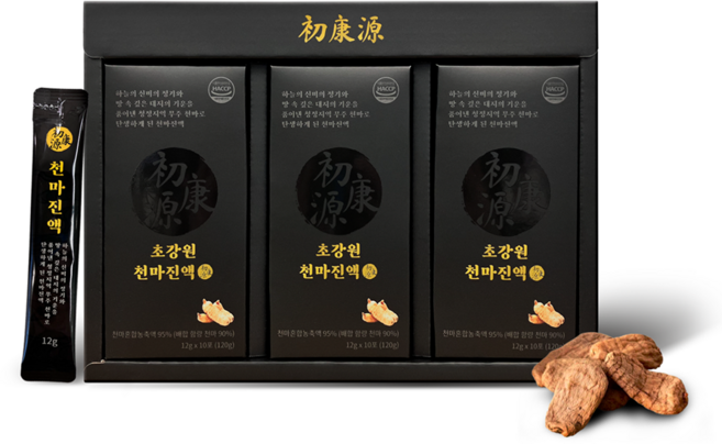 초강원 발효 천마진액(30포), 30개, 12g