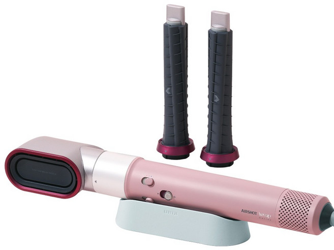 유닉스 에어샷 랩모션 라이트 헤어 스타일러 1300W, Un-W3980, 핑크