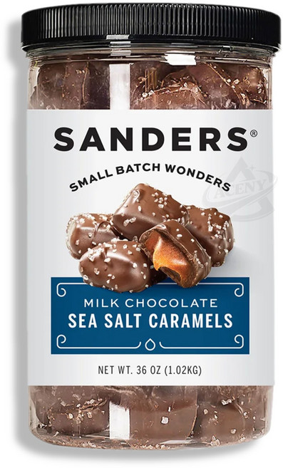 Sanders 샌더스 밀크 초콜릿 씨 솔트 카라멜 1.02kg, 1개