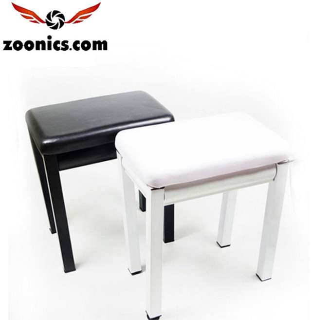 주닉스 피아노 가죽 의자, 블랙, 1개