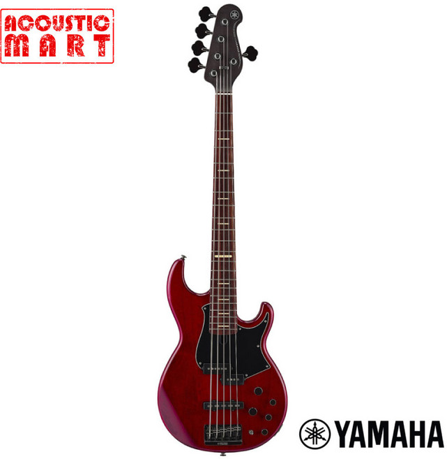 야마하 베이스기타 YAMAHA BB735A 5현 베이스 Fired Red 파이어 레드, 1개