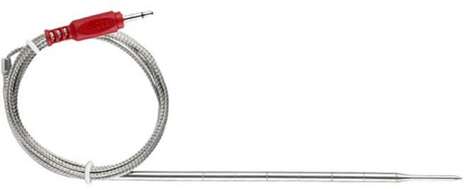 잉크버드 음식 요리 고기 BBQ 스테인레스 스틸 프로브 무선 온도계 오븐 ISC-007BW 전용, 02 Long Meat probe, 1개