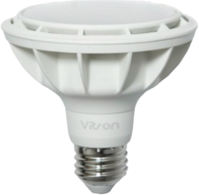 비츠온 LED E26 확산형 전구 15W PAR30, 주백색(아이보리빛), 4개