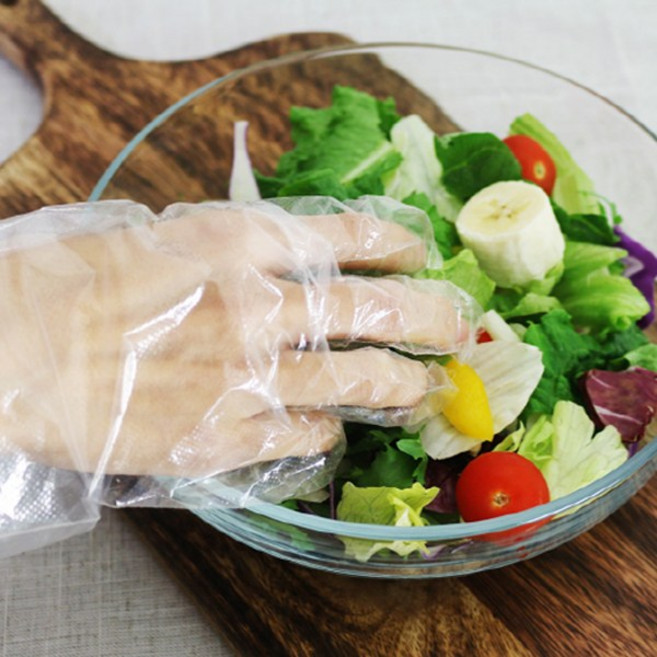 국내산 대용량 친환경 일회용 위생 비닐 장갑 500매, 1개