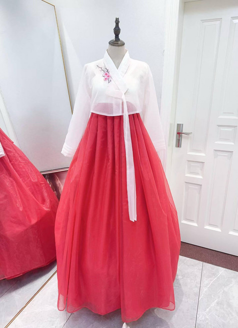 어른 여자 예쁜 한복드레스 퓨전 스타일 개량한복