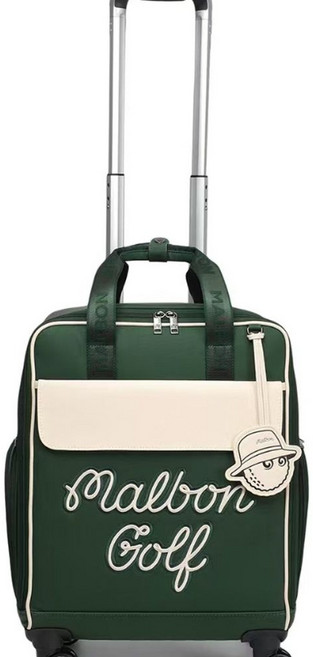 보스턴 가방 바퀴달린 트롤리 골프 백 가방 방수 및 가방 새로운 의류 보관, B. 녹색, 1개
