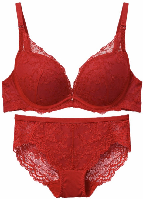 보디가드 시그니처레드 브라팬티세트 저중심형몰드브라 레이스팬티 2026병오년스페셜에디션