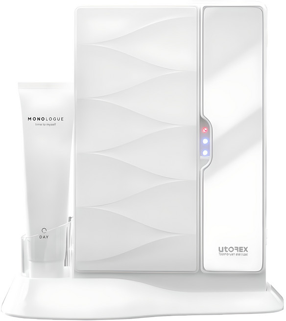 유토렉스 양문형 가정용 칫솔살균기, UTQ-3000W, 화이트