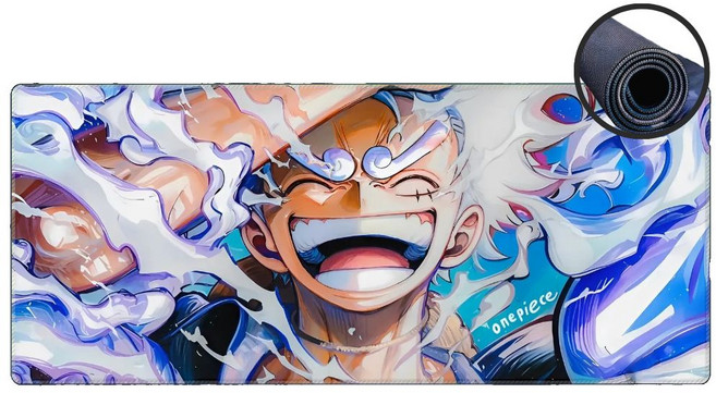 루미팝 윈피스 게이밍 마우스 장패드 800x300mm, 1개, A타입