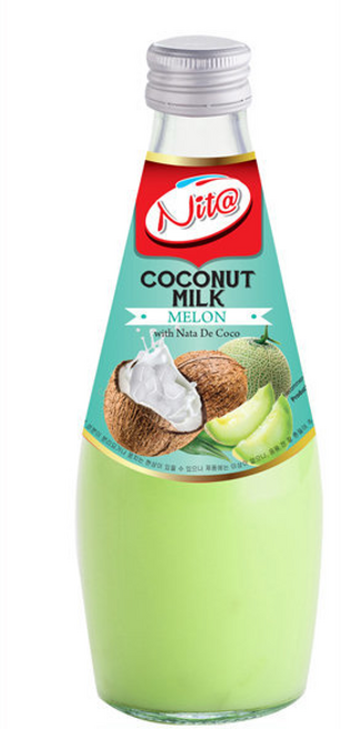 코코넛밀크 멜론 입 위드 나타드코코, 12개, 290ml